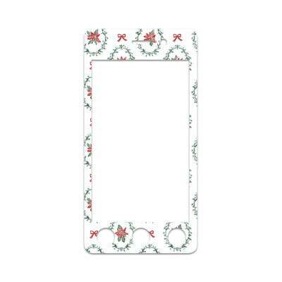 Poinsettia Parade Sticker for Omnipod DASH® PDM – Pump Peelz