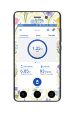 Garden Arches Sticker for Omnipod DASH ® PDM – Pump Peelz