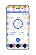 Spring Plaid Sticker for Omnipod DASH ® PDM – Pump Peelz