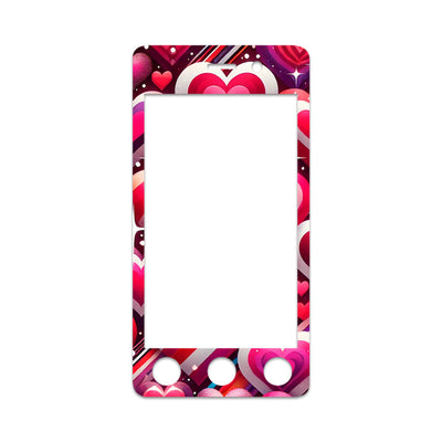 Sparkly Hearts Sticker for Omnipod DASH ® PDM – Pump Peelz