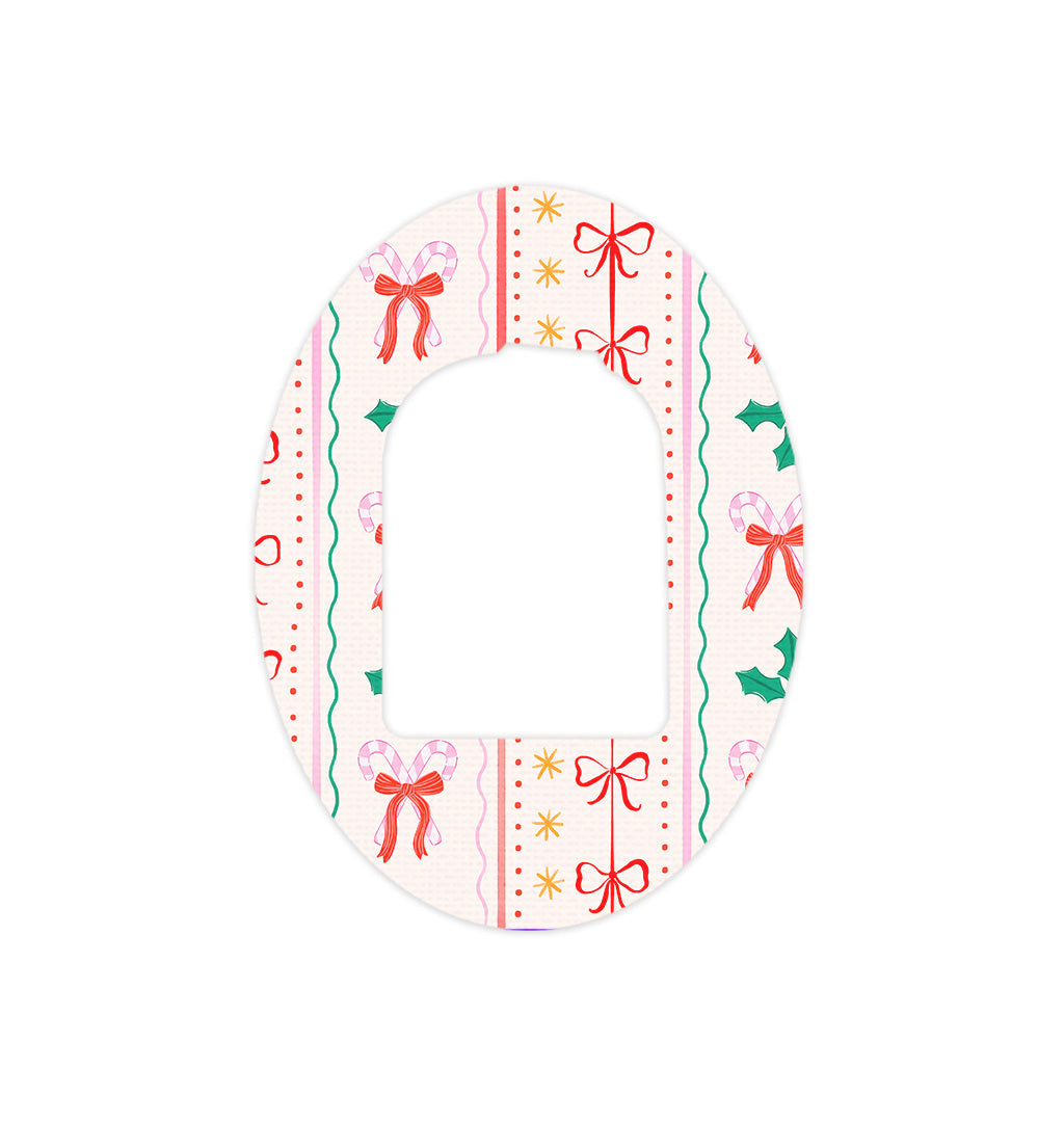 Holly Jolly Ribbon Pod Patch Tape - Pump Peelz