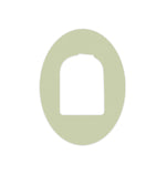 Solid Color Tea Pod Patch Tape - Pump Peelz