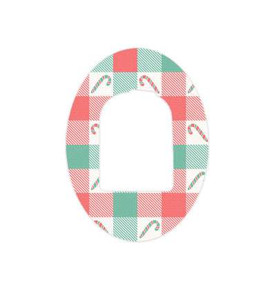 Peppermint Plaid Pod Patch Tape - Pump Peelz
