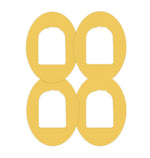Solid Color Yellow Pod Patch Tape - Pump Peelz