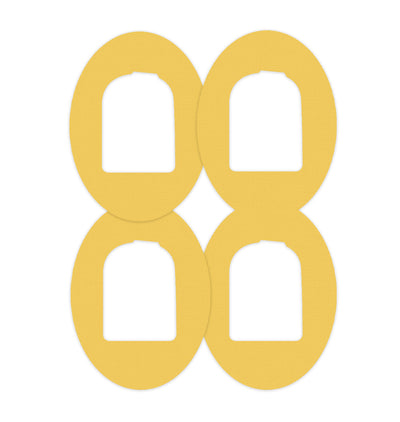 Solid Color Yellow Pod Patch Tape - Pump Peelz