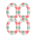 Peppermint Plaid Pod Patch Tape - Pump Peelz