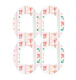 Holly Jolly Ribbon Pod Patch Tape - Pump Peelz
