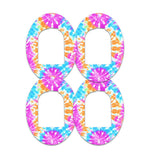 Neon Tie Dye Pod Patch Tape - Pump Peelz