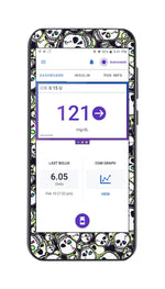 Bone Glow Sticker for Omnipod® 5 Controller – Pump Peelz