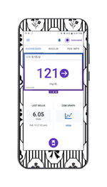 Midnight Cat Sticker for Omnipod® 5 Controller – Pump Peelz