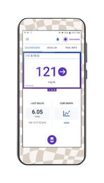 Creamy Check Sticker for Omnipod ® 5 Controller – Pump Peelz