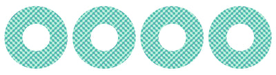 Optical Illusion Patch  Tape Designed for the FreeStyle Libre 2