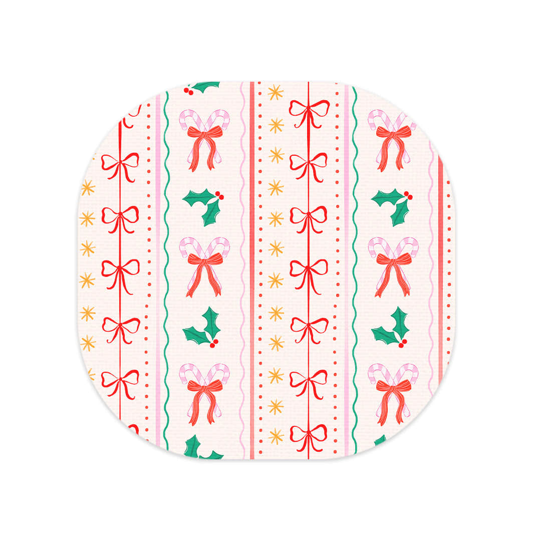 Holly Jolly Ribbon Overpatch Tape - Pump Peelz