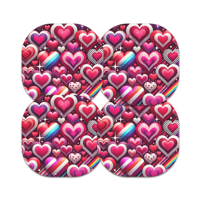 Sparkly Hearts Overpatch Tape - Pump Peelz