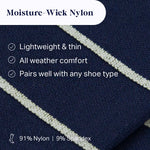 Knee-High Compression Socks - Stripes