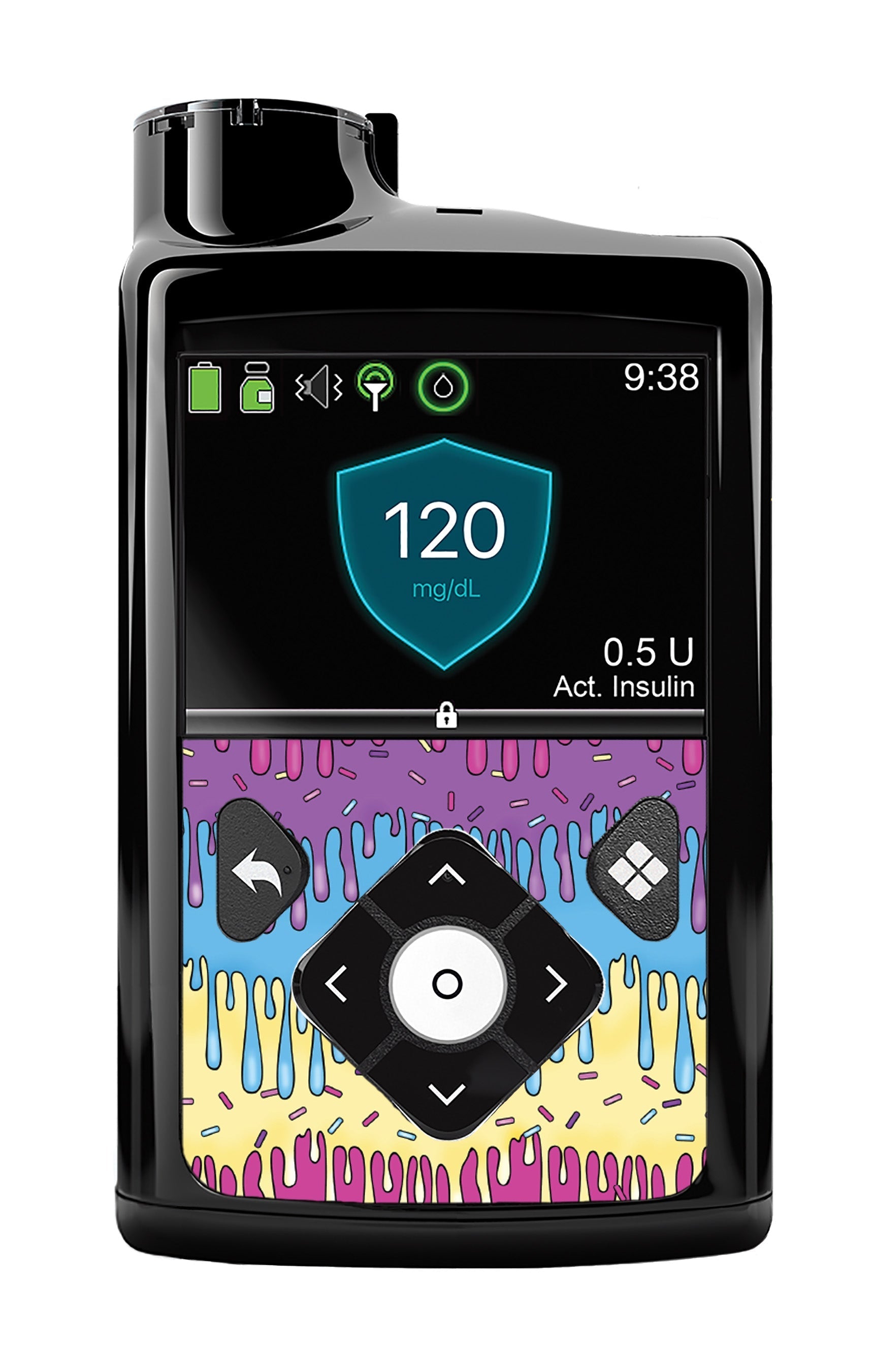 Party Slime Sticker for Medtronic MiniMed 770G & 780G