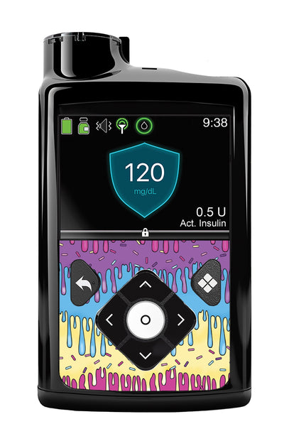 Party Slime Sticker for Medtronic MiniMed 770G & 780G