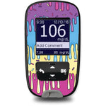 Party Slime Sticker for the Accu-Chek Guide Glucometer