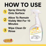 ParvoScrub RTU: Veterinary & Kennel Disinfectant, Cleaner, & Deodorizer, Kills Parvo, 1 Quart