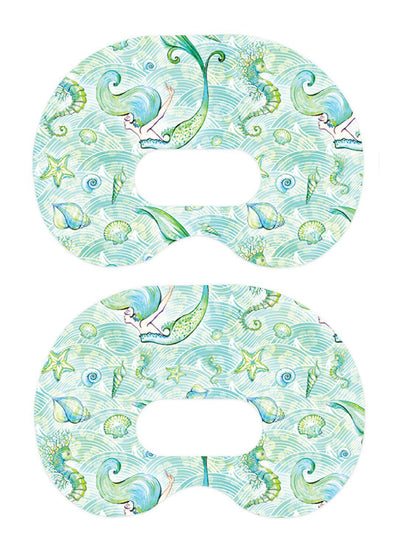 Pastel Mermaids Medtronic Guardian Connect Patch Tape - Pump Peelz