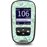 Pastel Mermaids Sticker for the Accu-Chek Guide Glucometer