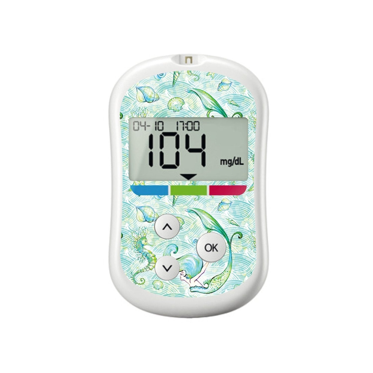 Pastel Mermaids for OneTouch Verio Flex Glucometer
