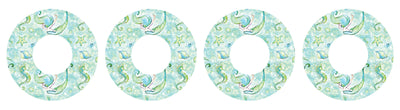 Pastel Mermaids for Patch  Freestyle Libre and Universal Infusion Set Tape