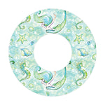 Pastel Mermaids for Patch  Freestyle Libre and Universal Infusion Set Tape