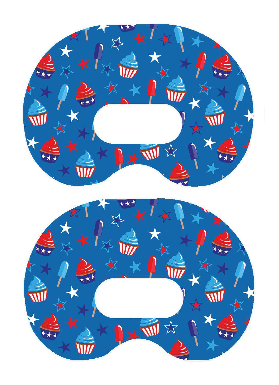 Patriotic Dessert Medtronic Guardian Connect Patch Tape - Pump Peelz
