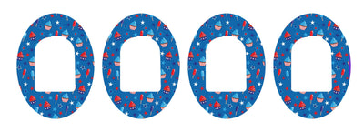 Patriotic Dessert Pod Patch Tape - Pump Peelz