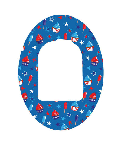 Patriotic Dessert Pod Patch Tape - Pump Peelz