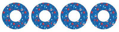 Patriotic Dessert for Patch  Freestyle Libre and Universal Infusion Set Tape