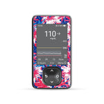 Patriotic Flowers DEXCOM G7 and Stelo Touchscreen Receiver