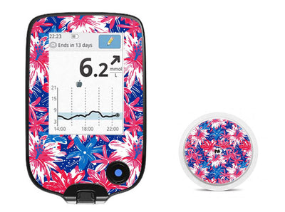Patriotic Flowers Freestyle Libre 2