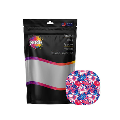 Patriotic Flowers Overpatch Tape - Pump Peelz