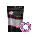 Patriotic Flowers Dexcom G7 and Stelo Patch Tape - Pump Peelz