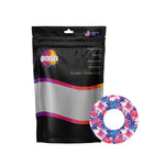 Patriotic Flowers Patch Freestyle Libre 2 Patch Tape - Pump Peelz