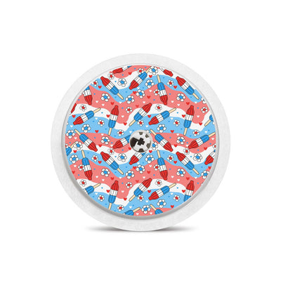 Patriotic Popsicles Freestyle Libre 2