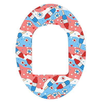Patriotic Popsicles Pod Patch Tape - Pump Peelz