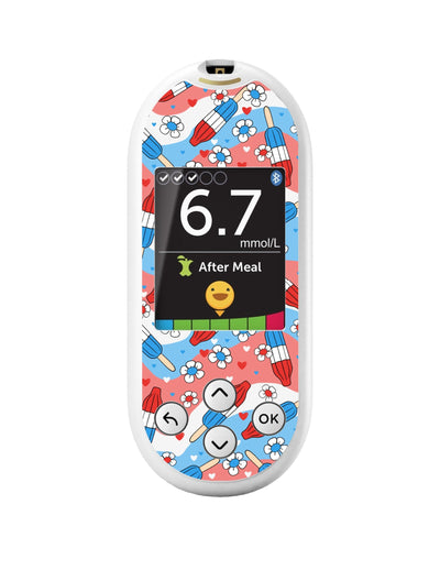 Patriotic Popsicles for OneTouch Verio Reflect Glucometer