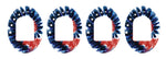 Patriotic Tie Dye Pod Patch Tape - Pump Peelz