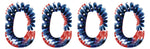 Patriotic Tie Dye Dexcom G6 Patch Tape - Pump Peelz