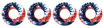 Patriotic Tie Dye Patch  Tape Designed for the FreeStyle Libre 2