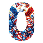 Patriotic Variety Pack Patch Dexcom G6 Patch Tape - Pump Peelz