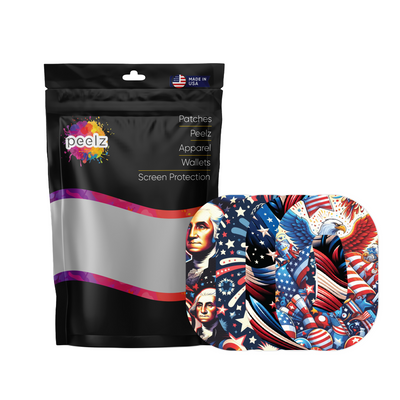 Patriotic Variety Pack Patch Dexcom G6 Patch Tape - Pump Peelz