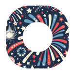 Patriotic Variety Pack Dexcom G7 and Stelo Patch Tape - Pump Peelz