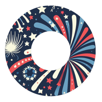 Patriotic Variety Pack Patch Freestyle Libre 2 Patch Tape - Pump Peelz