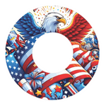Patriotic Variety Pack Patch Freestyle Libre 2 Patch Tape - Pump Peelz