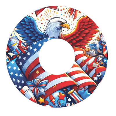 Patriotic Variety Pack Patch FreeStyle Libre 3 Plus & Lingo  Patch Tape - Pump Peelz