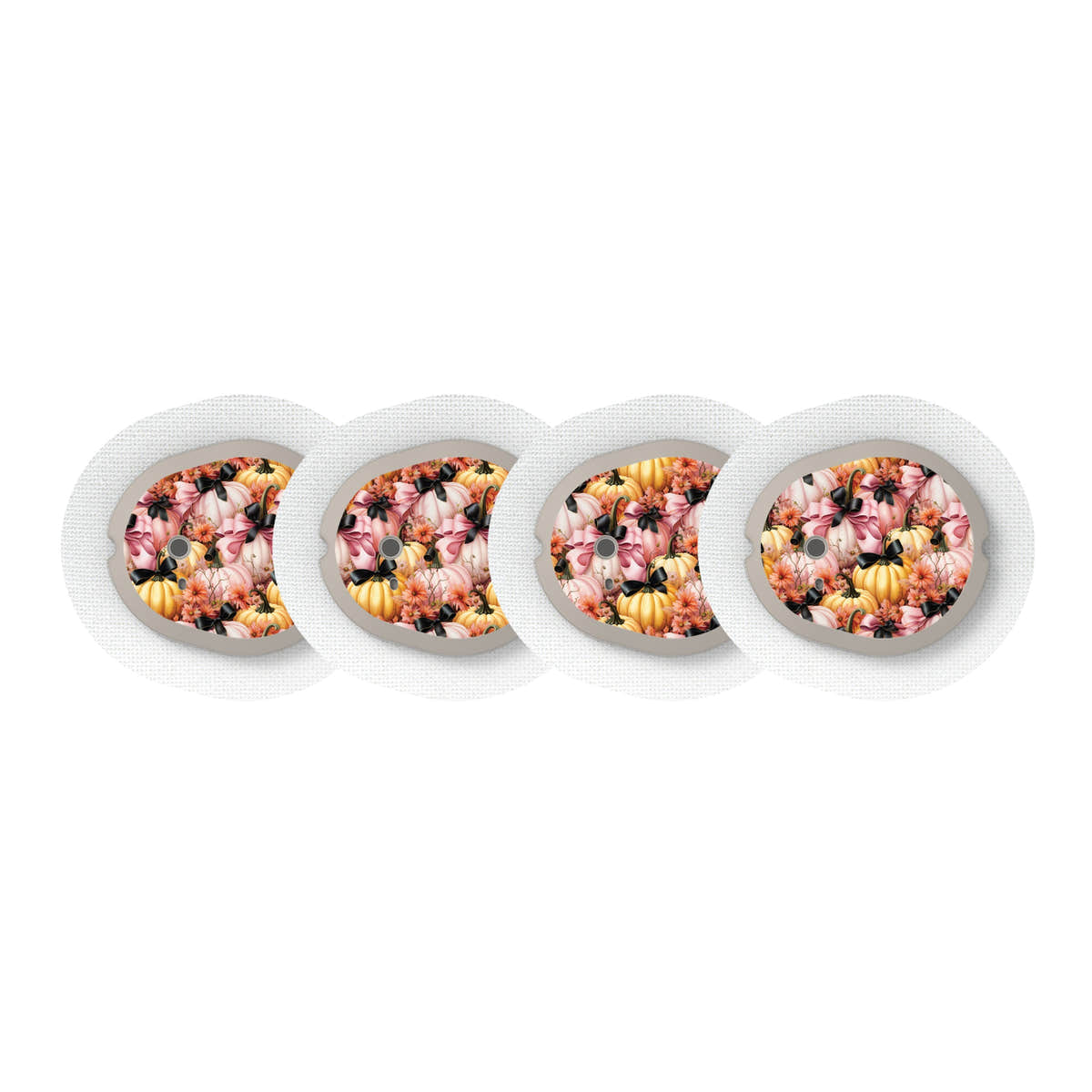 Patterned Pumpkins Designed for the DEXCOM G7 and Stelo Transmitter